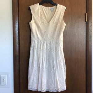 Ivory lace dress